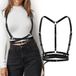Solidchoice - Tailleband en cuir réglable Noir pour Cosplay féminin
