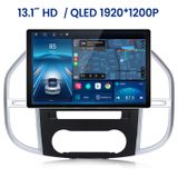 Mercedes-Benz Vito W447 (2014-2022) 13,1-inch Android 15 autoradio avec Carplay, GPS, WiFi, 4G, Bluetooth, DAB+, commande au volant, USB, 2+32G, processeur 8 cœurs