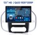 Mercedes-Benz Vito W447 (2014-2022) 13,1-inch Android 15 autoradio avec Carplay, GPS, WiFi, 4G, Bluetooth, DAB+, commande au volant, USB, 2+32G, processeur 8 cœurs