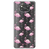 ERT GROUP mobiel telefoonhoesje voor Xiaomi POCOPHONE X3 origineel en officieel erkend Babaco patroon Flamingo 005 optimaal aangepast aan de vorm van de mobiele telefoon, gedeeltelijk bedrukt