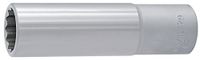 Unior 190/1L12p 12-punts steeksleutel met vierkante aandrijving 1/2-inch lang, 32 mm