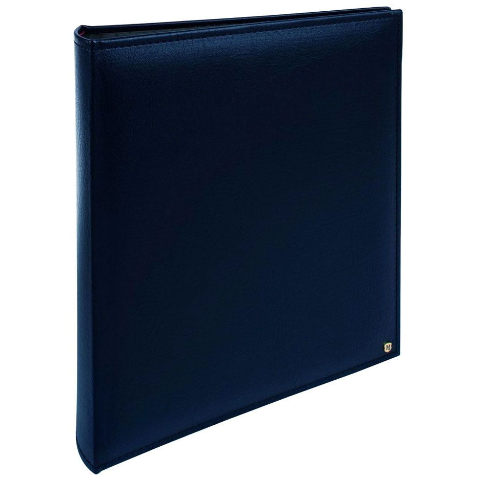 Henzo 11.092.07 Fotoalbum - Zwart/Blauw - Kunstleer - 36,5 x 30 cm