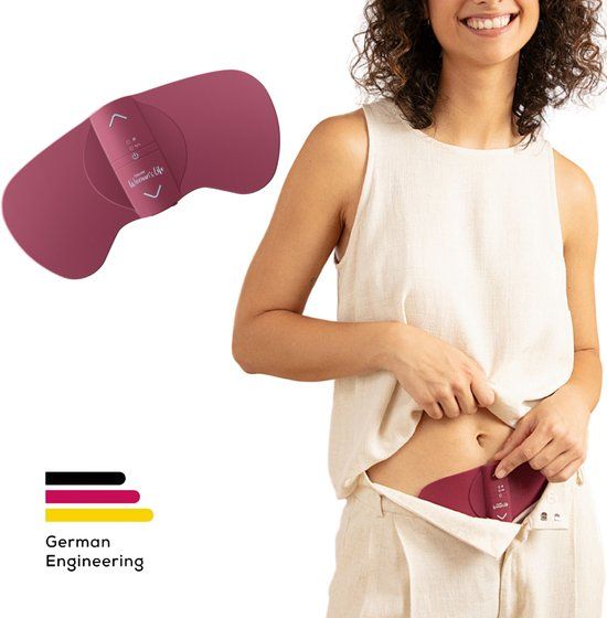 Beurer EM 50 Menstrual Relax - TENS apparaat tegen menstruatiepijn - Warmtetherapie - Roze
