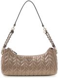 GUESS Cheryl Shoulder Bag Dark Taupe