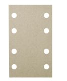Klingspor Rechthoek Schuurpapier Klittenband - 80x133mm - 8 Gaten - P120 (5st)