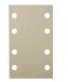 Klingspor Rechthoek Schuurpapier Klittenband - 80x133mm - 8 Gaten - P120 (5st)
