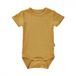 Minymo Romper Korte Mouw Bamboo Viscose Okergeel Mt 74