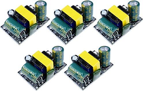 TECNOIOT 5V 700mA AC-DC Step Down Voedingsmodule - 3.5W - AC 220V naar 5V DC