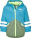 PLAYSHOES Functionele jas turquoise / olijfgroen / wit