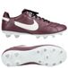 Nike Premier III FG - Rouge Merlot/Blanc Cassé/Noir - Herbe naturelle (FG), pointure 36