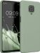 kwmobile telefoonhoesje geschikt voor Xiaomi Redmi Note 9S / 9 Pro / 9 Pro Max - Hoesje voor smartphone - Back cover in grijsgroen