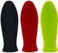 Sans marque 3 pièces support de manche chaud en silicone