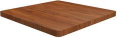 vidaXL Tafelblad vierkant 70x70x4cm behandeld eiken donkerbruin