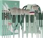 Cosmetica Make-Up Kwasten Set - 15 Stuks - Blauw - Synthetisch Haar