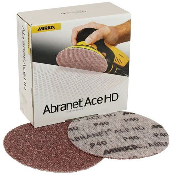 Mirka Abranet Ace HD Schuurschijven 125mm P60 - 25 stuks