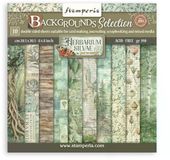 Stamperia - Herbarium Silvae 8x8 Inch Paper Pack Maxi Backgrounds Selection (SBBS136)