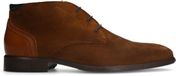 Van Lier - Heren - Cognac Berlin suède veterboots - Maat 41