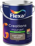 FLEXA Creations Muurverf - Extra Mat - Sweet Umber - 5 liter