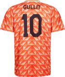 Kingdo EK 88 Voetbalshirt Gullit Nederlands Elftal Oranje Shirt XXXL