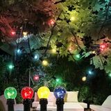 Globo Lichtslinger Nirvana, 10 lampen, kleurrijk, kunststof, IP44
