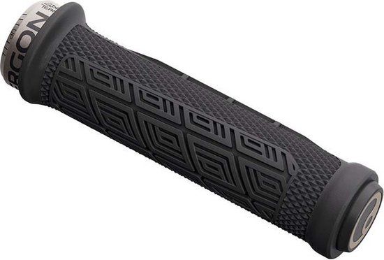 Zwarte Ergon GDH Team Handvatten Zwart 132 mm