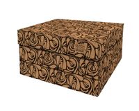 DDB Dutch Design Brand opbergdoos met deksel - opbergdozen - FSC-gecertificeerd, recyclebaar karton (afmetingen: 38,9 x 31,8 x 21,1 cm) (wortels)