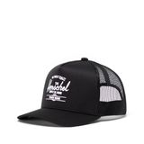 Herschel Pet 'Whaler Tall' zwart / wit