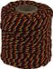 Merkloos / Sans marque SnelShoppen Katoenen Koord 50g - 35m - Zwart/Geel/Rood