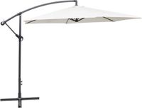 vidaXL Zweefparasol 3 m zandwit