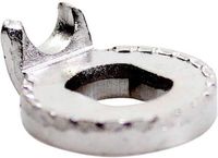 Bofix 225621 SA Aspuntrevet Vlak met Kartel p/100 4mm Zwart Metaal Stadsfiets