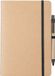 Merkloos Notitieboekje A5 - opschrijfboekje - 21 cm - 60 paginas - zwart elastiek - schriften