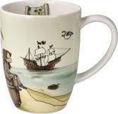 Goebel Anouk Koffie/Thee Mok Schattenjacht Beker - Porselein - 400ml