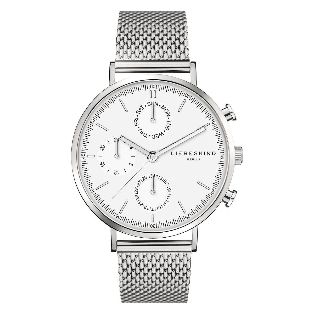 Liebeskind Berlin dames horloges quartz analoog One Size Zilver 32010532