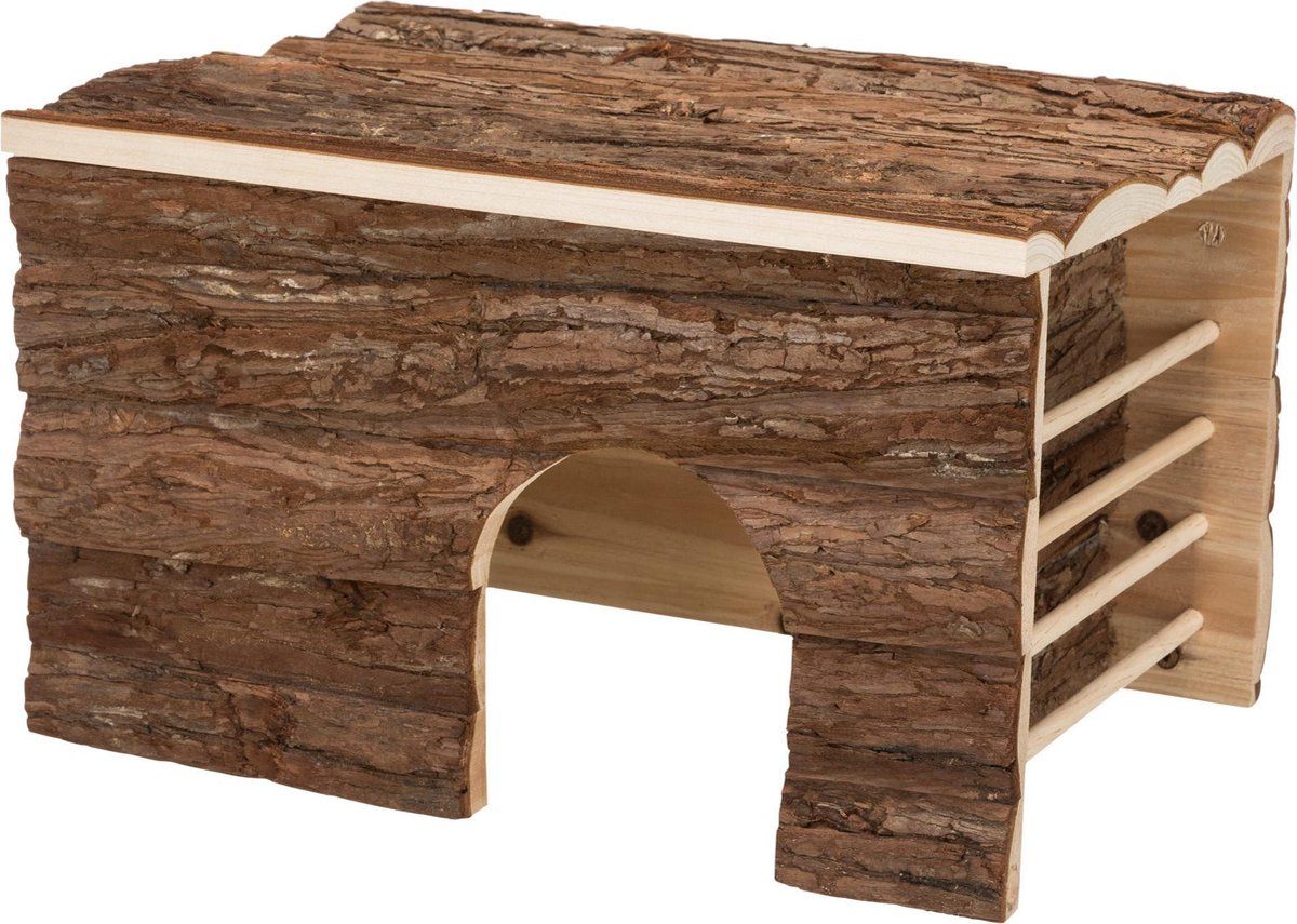 TRIXIE natural living huis ila met hooiruig 40x29x25 cm