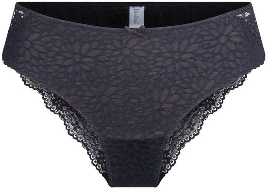 LingaDore Daily Slip Lace Zwart/Nude - Maat M