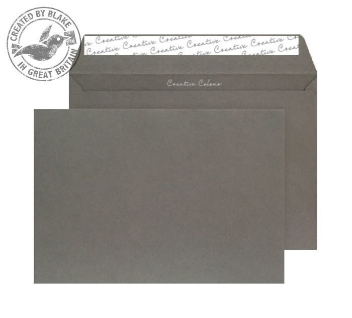 Blake Creative Colour C4 Envelopes - 229 x 324 mm - 120 gsm - Grey - Pack of 10
