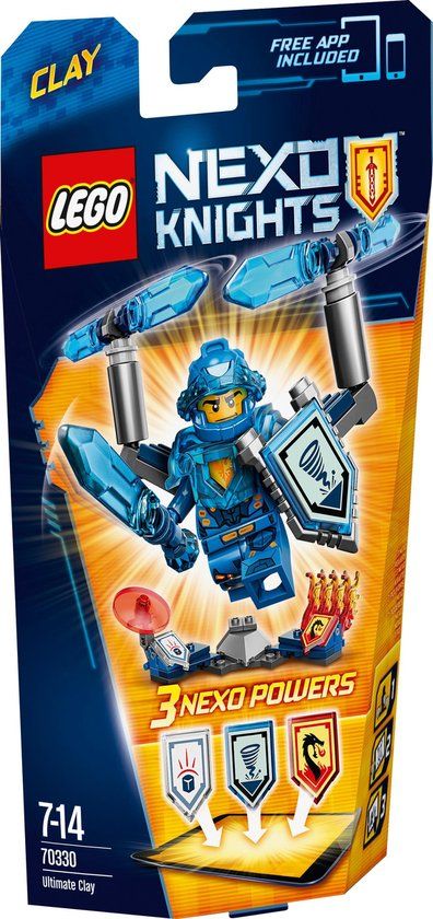 LEGO NEXO KNIGHTS Ultimate Clay 70330