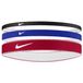 Nike Mixed Flex Headbands - One Size - Blauw/Rood/Zwart