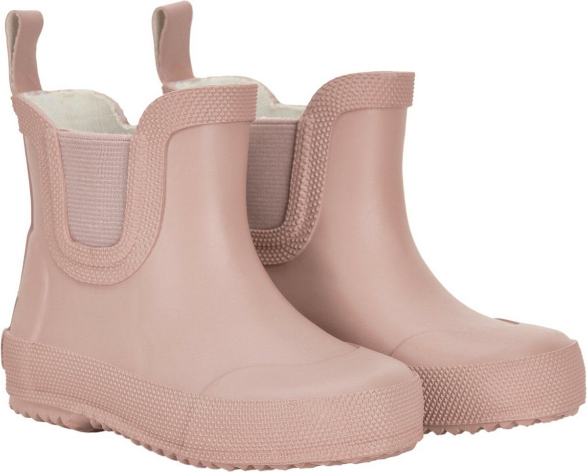 CELAVI - Basic regenschoenen voor kinderen - Solid - Mistige Roos - maat 24EU