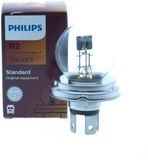Philips Halogeenlamp R2 55/50W Voor Auto P45T-41 Grootlicht