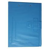 Grafoplás mappen F 4/A en Miniclip kleuren PVC, lichtblauw