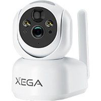 Xega 3G/4G LTE Indoor Security Camera with Batteries and SIM Card AI PIR Detection, Two-Way Audio