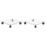 VidaXL Plantenstandaard van Gehard Glas, 350 mm Breed