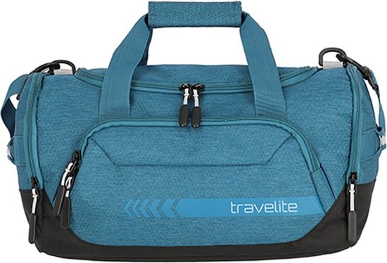 travelite Kick Off Duffle S petrol Weekendtas Blauw