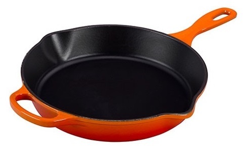 Le Creuset skillet hoge koekenpan ø 26 cm gietijzer vulcanique