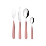 Guzzini - POP 127500215 bestekset - poederroze - 24-delig