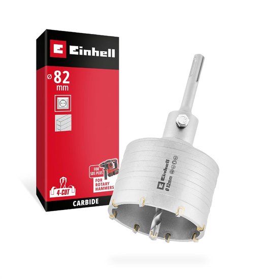 Einhell HM kernboor met SDS-schacht 82 mm