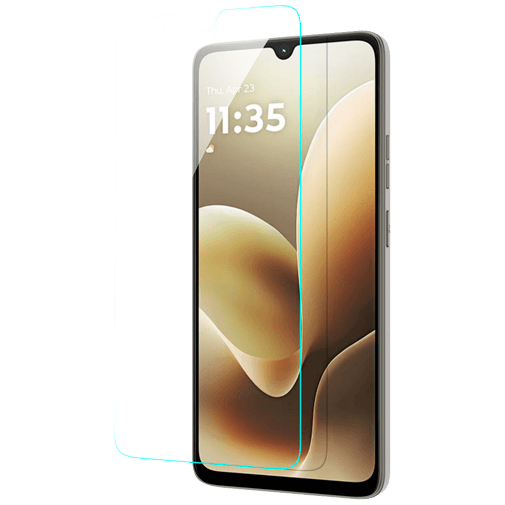 Just in Case Gehard Glas Clear Screenprotector Motorola Moto G06/G06 Power