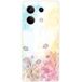 Xiaomi Redmi Note 13 5G Bedrukt siliconen hoesje Watercolor flowers