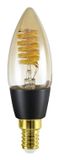 EGLO 110402 Smart Home LED Lamp E14 C35 Amber Glas 4.9W